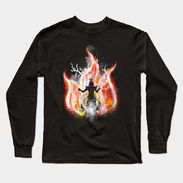 fire tribe Long Sleeve T-Shirt by kharmazero